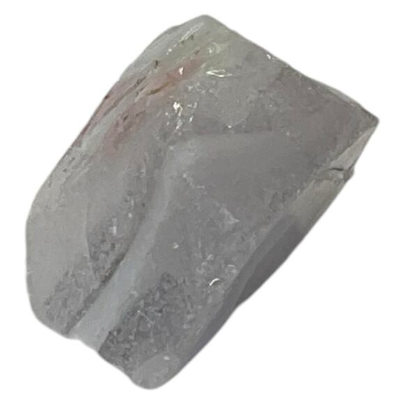 Pink Clear Opalescent Art Glass Cullet Glowing Manganese Slag Glass #5GL63 - Picture 3 of 8